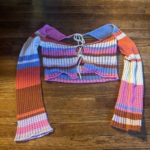 VRG Girl mini crochet top in perfect condition